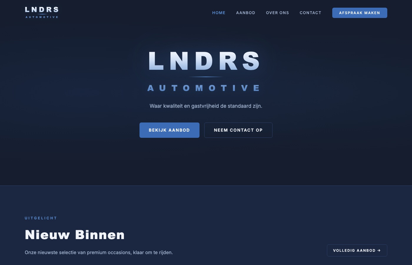 LNDRS Automotive - automotive platform